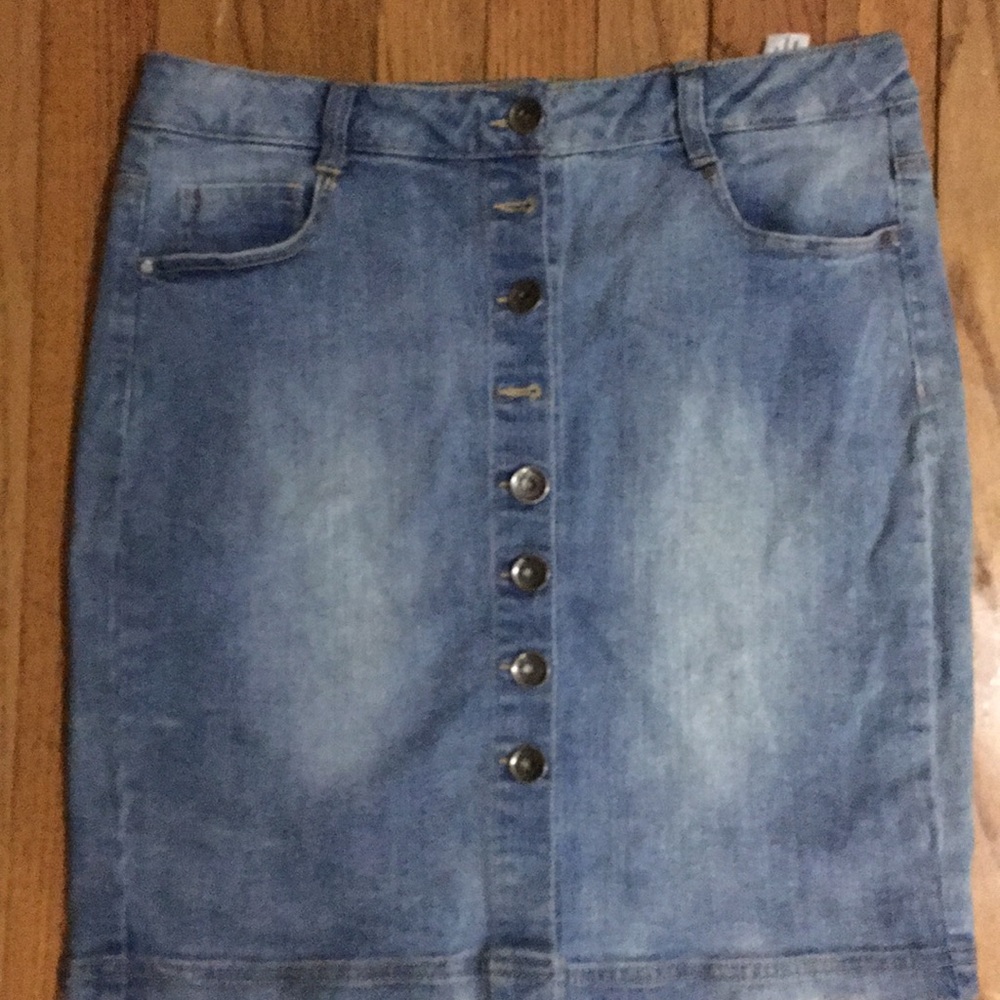 Jean skirt